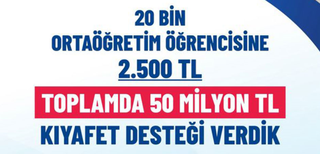 İBB’den 20 Bin Öğrenciye Kıyafet Yardımı