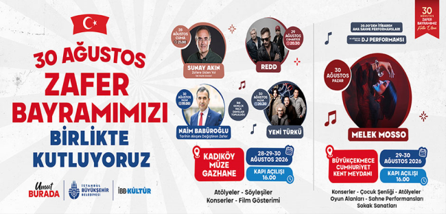 30 Ağustos Zafer Bayramını Birlikte Kutluyoruz