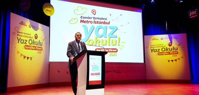 Metro İstanbul Yaz Okulu 4. Dönem Mezunlarını Verdi