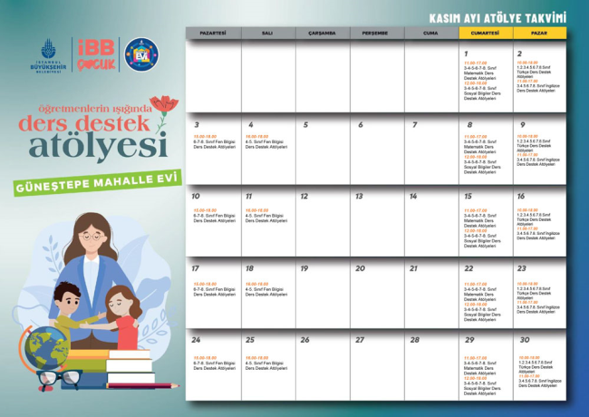 Güneştepe Ders Destek Faaliyet Programı