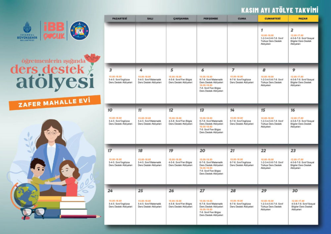 Zafer Ders Destek Faaliyet Programı